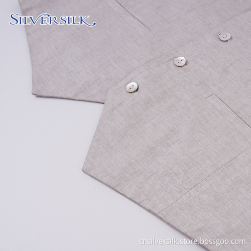 Groom Wear Tuxedo Västar för bröllopsdräkt